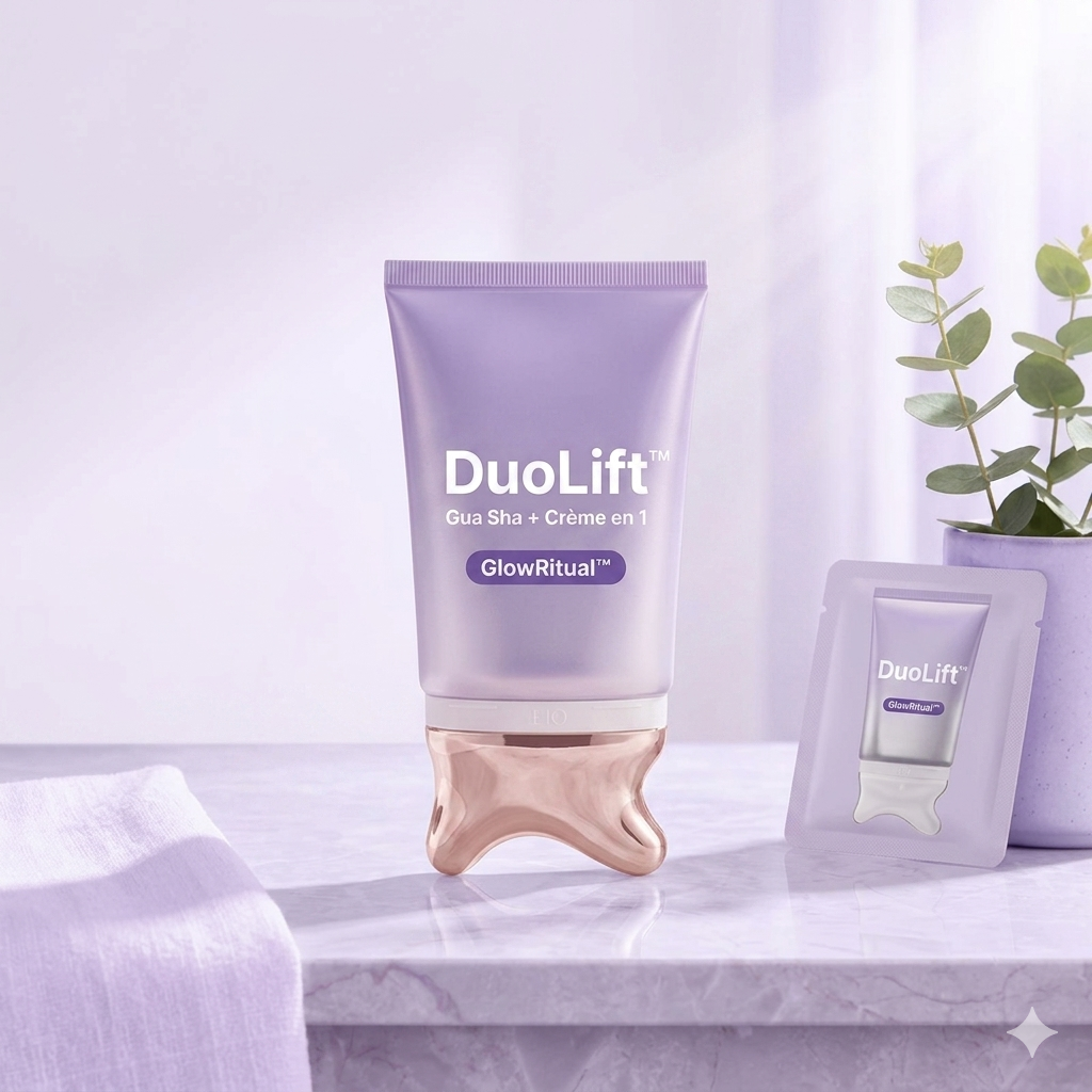 DuoLift™ — Gua Sha + Crème en 1 GlowRitual™