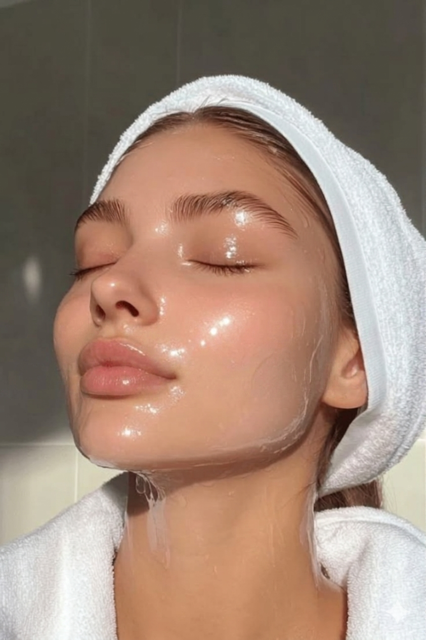 Masque Visage Nuit au Collagène | Hydratation Intense & Anti-Âge